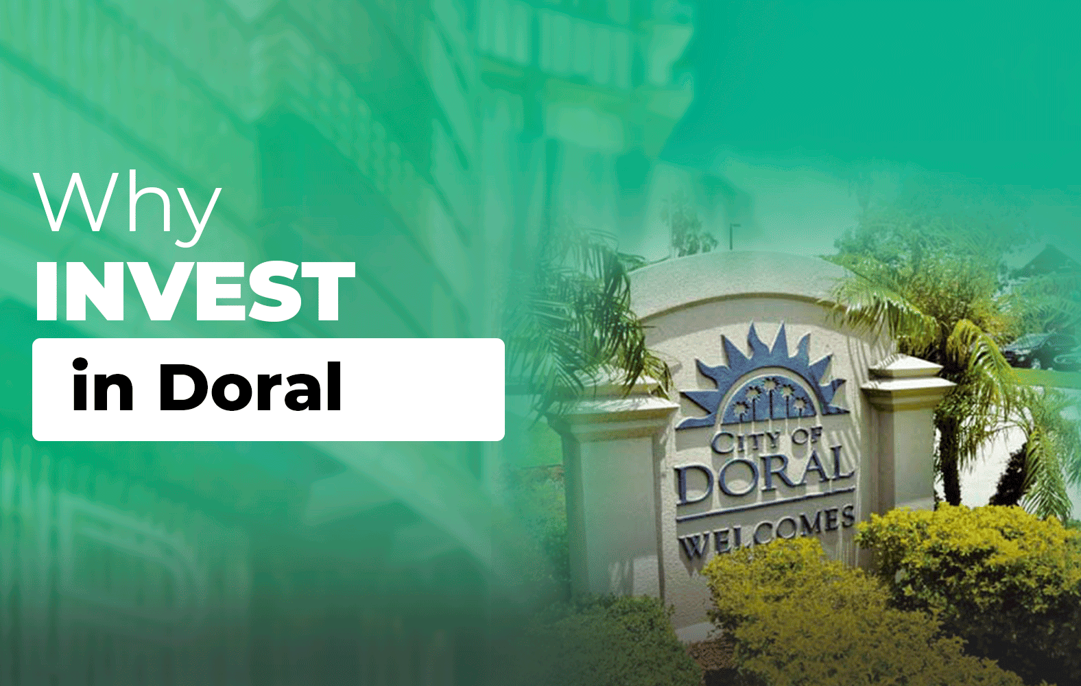 Why should you invest in Doral?